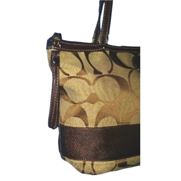 ❌️SOLD❌️ Coach Brown Handbag - Picture 3 of 5